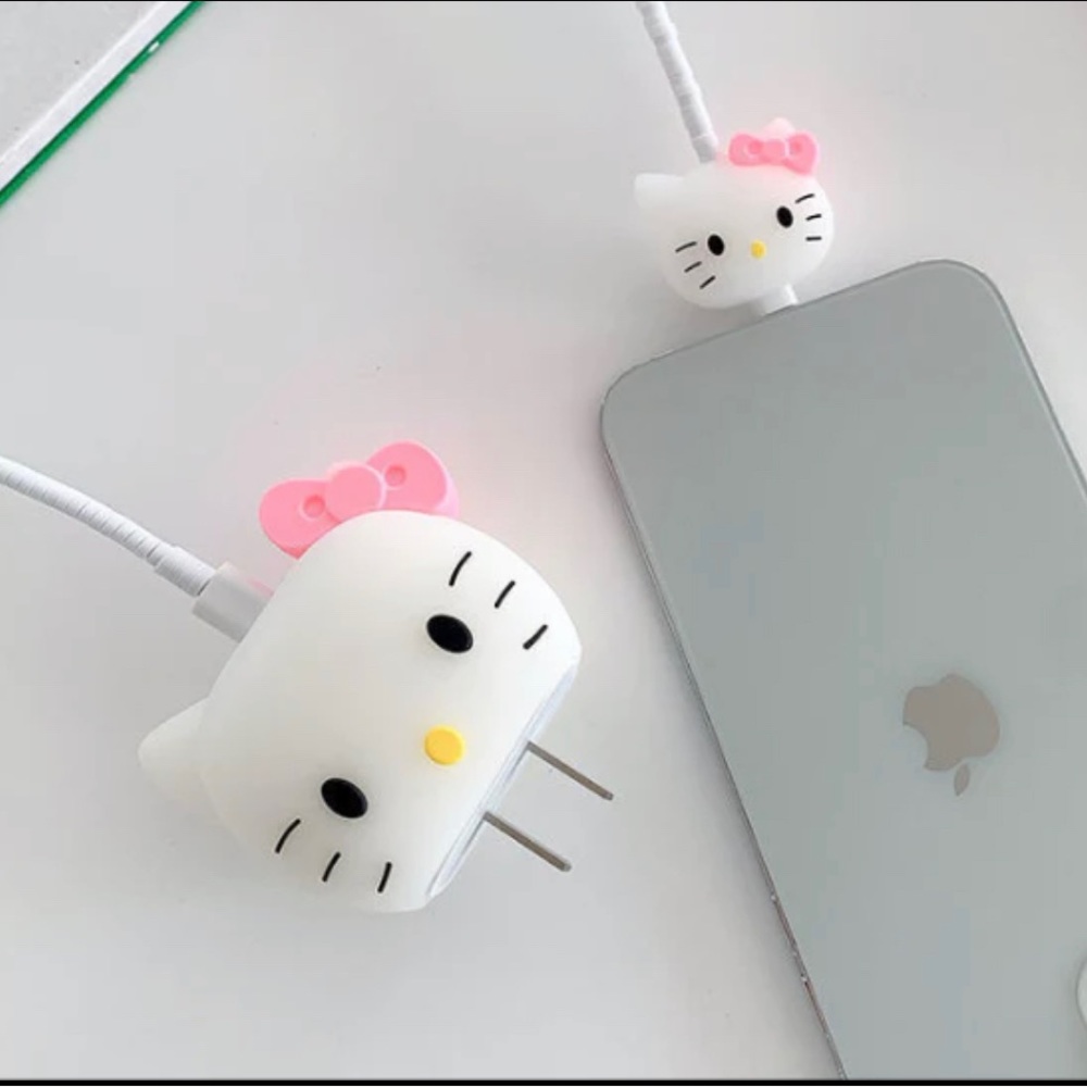 Hello Kitty IPhone charger case